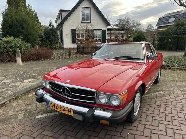 Rood Gebruikt 1987 Mercedes 560 Cabriolet | € 22.900 - Afbeelding 1/4