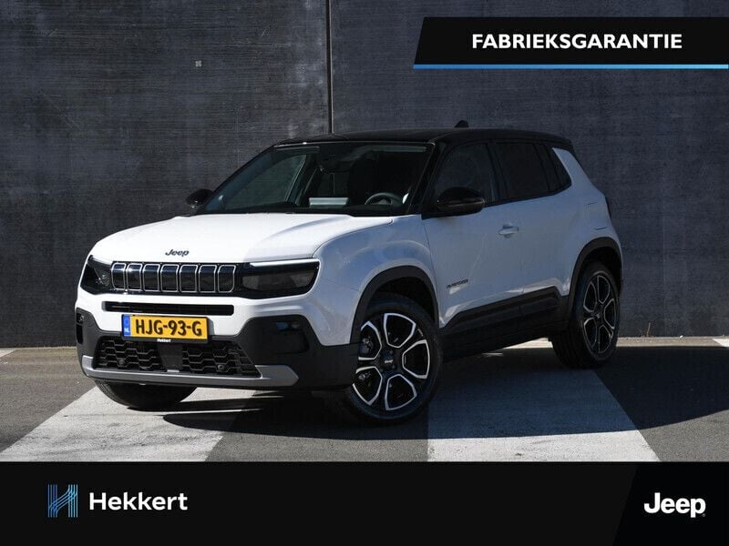 Wit Nieuw 2025 Jeep Avenger Summit SUV | € 39.697 (Eerlijke prijs) - Afbeelding 1/4