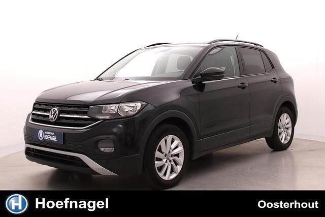 Zwart Gebruikt 2021 VW T-Cross Life SUV | € 21.450 (Eerlijke prijs) - Afbeelding 1/4