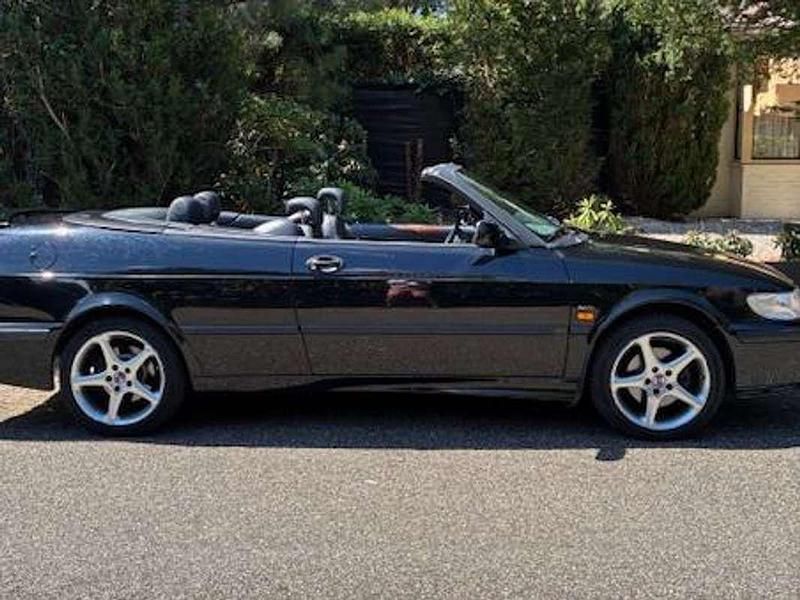 Zwart Gebruikt 2001 Saab 9-3 Cabriolet Cabriolet | € 5.750 (Iets duurder) - Afbeelding 1/4