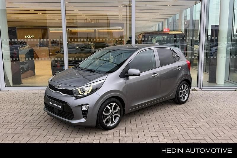 Grijs Occasion 2021 Kia Picanto Hatchback | € 15.445 (Eerlijke prijs) - Afbeelding 1/4