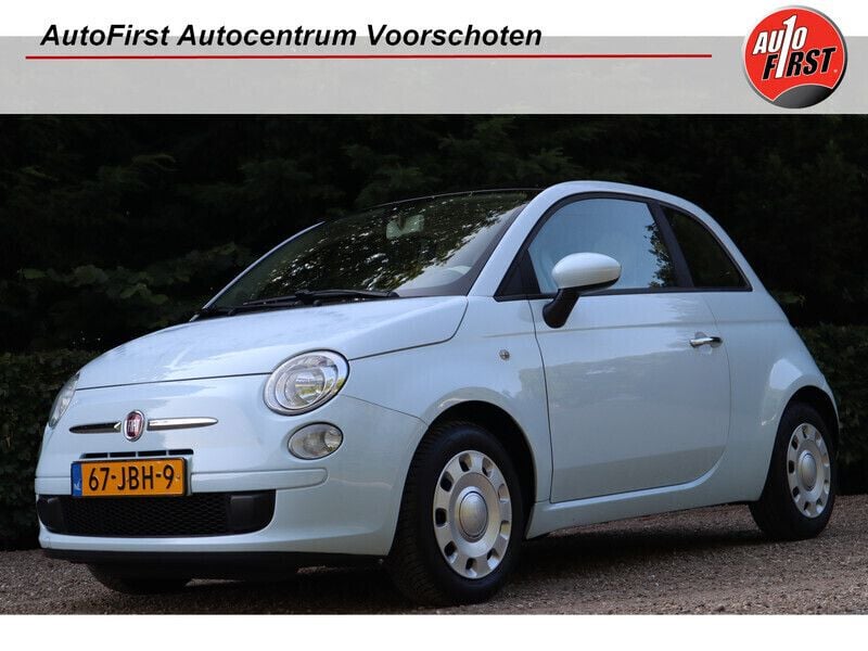 Blauw Gebruikt 2009 Fiat 500 Pop Hatchback | € 5.900 (Eerlijke prijs) - Afbeelding 1/4