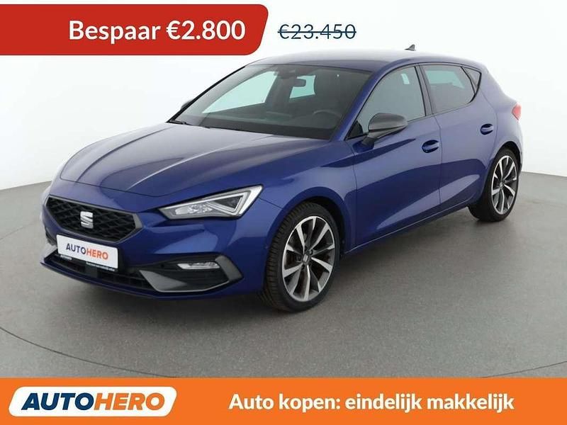 Occasion Seat Leon FR 150 PK (110 kW) 2020 Blauw Stationwagen