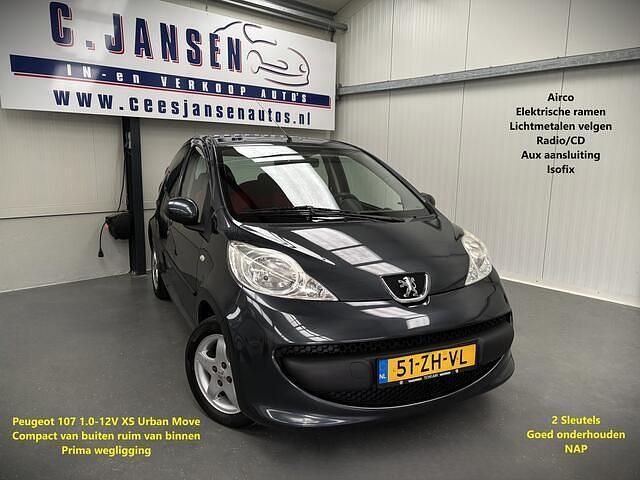 Occasion Peugeot 107 Urban Move 68 PK (50 kW) 2008 Grijs Hatchback