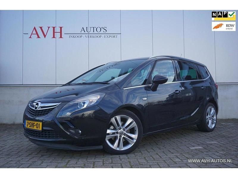 Zwart Gebruikt 2013 Opel Zafira Edition MPV | € 8.950 (Iets duurder) - Afbeelding 1/4