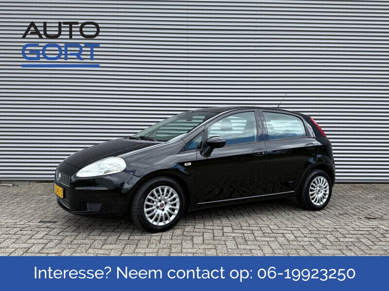 Zwart Gebruikt 2009 Fiat Punto Active Hatchback | € 2.250 (Eerlijke prijs) - Afbeelding 1/4