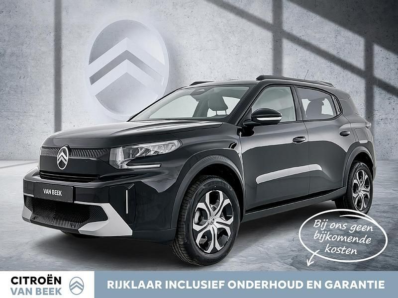 Zwart Nieuw 2025 Citroën C3 Aircross Comfort SUV | € 28.130 (Eerlijke prijs) - Afbeelding 1/4