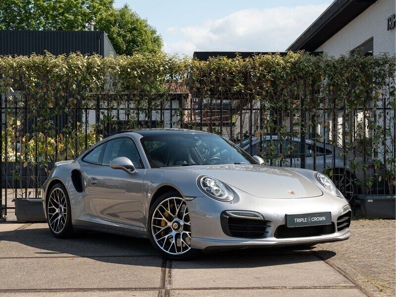 Grijs Gebruikt 2014 Porsche 911 Turbo S Coupé | € 79.950 - Afbeelding 1/4