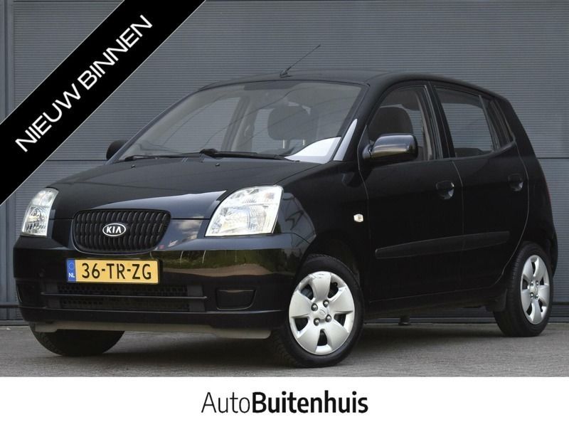Zwart Gebruikt 2007 Kia Picanto Light Hatchback | € 3.450 (Duur) - Afbeelding 1/4
