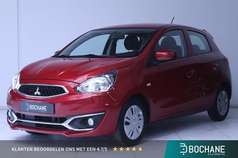 Rood Gebruikt 2018 Mitsubishi Space Star Hatchback | € 9.640 (Eerlijke prijs) - Afbeelding 1/4