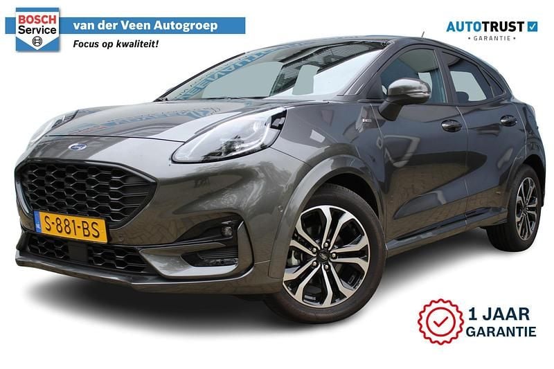 Grijs Gebruikt 2023 Ford Puma Gen-E ST-Line SUV | € 23.400 (Eerlijke prijs) - Afbeelding 1/4