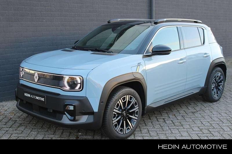 Blauw Nieuw 2025 Renault 4 E-Tech Iconic SUV | € 37.285 (Eerlijke prijs) - Afbeelding 1/4