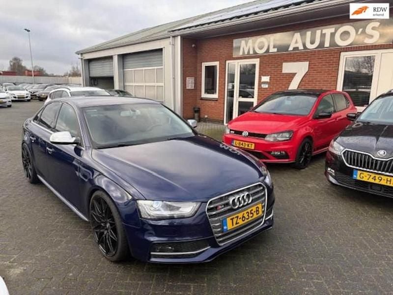 Blauw Occasion 2012 Audi S4 Proline Sedan | € 12.950 (Eerlijke prijs) - Afbeelding 1/4