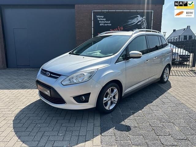 Zilver Gebruikt 2013 Ford Grand C-Max Titanium MPV | € 6.950 (Goede deal) - Afbeelding 1/4
