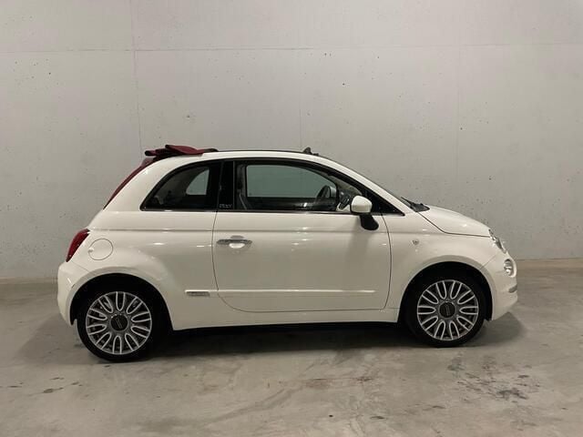 Wit, metallic lak Gebruikt 2016 Fiat 500C Lounge Cabriolet | € 9.494 (Goede deal) - Afbeelding 1/4
