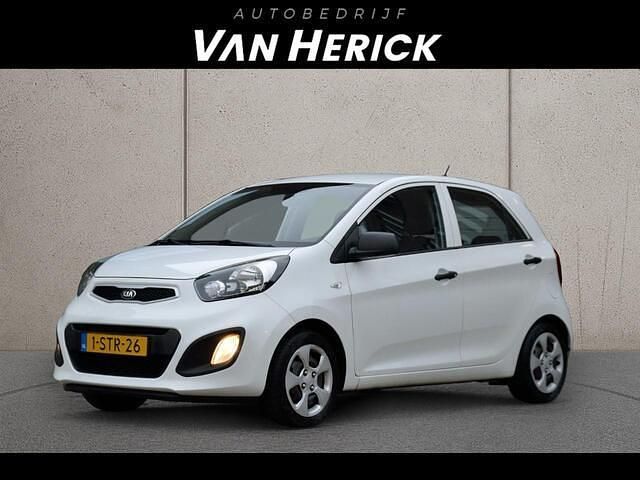 Wit Gebruikt 2013 Kia Picanto Hatchback | € 4.945 (Goede deal) - Afbeelding 1/4