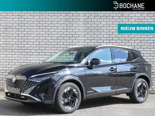 Zwart Nieuw 2024 Nissan Qashqai N-Connecta SUV | € 39.600 (Eerlijke prijs) - Afbeelding 1/4