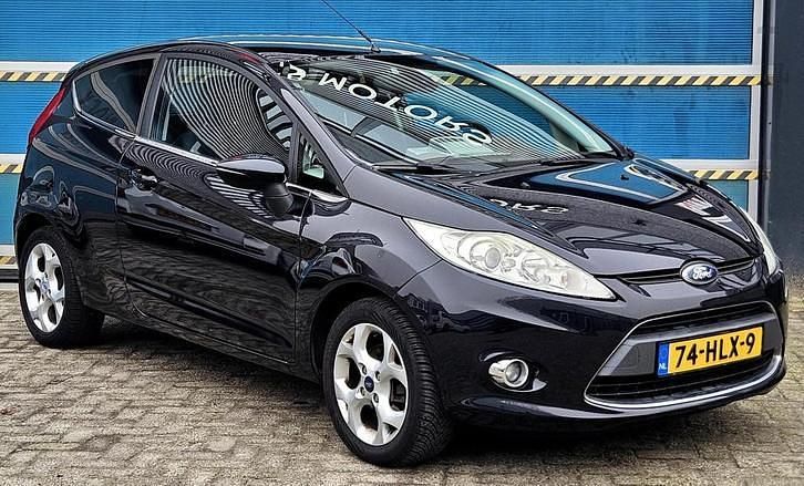 Occasion Ford Fiesta Titanium 120 PK (88 kW) 2009 Zwart Hatchback
