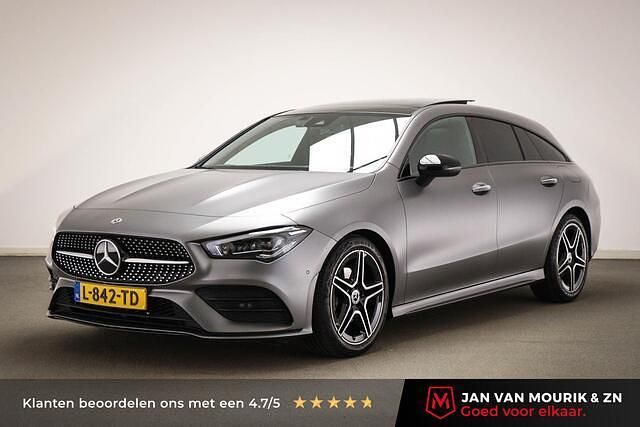 Grijs Occasion 2021 Mercedes CLA180 Shooting Brake Business Stationwagen | € 30.900 (Super prijs) - Afbeelding 1/4