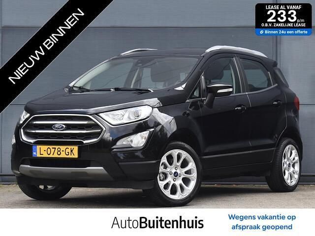 Zwart Gebruikt 2021 Ford Ecosport Titanium SUV | € 17.395 (Eerlijke prijs) - Afbeelding 1/4
