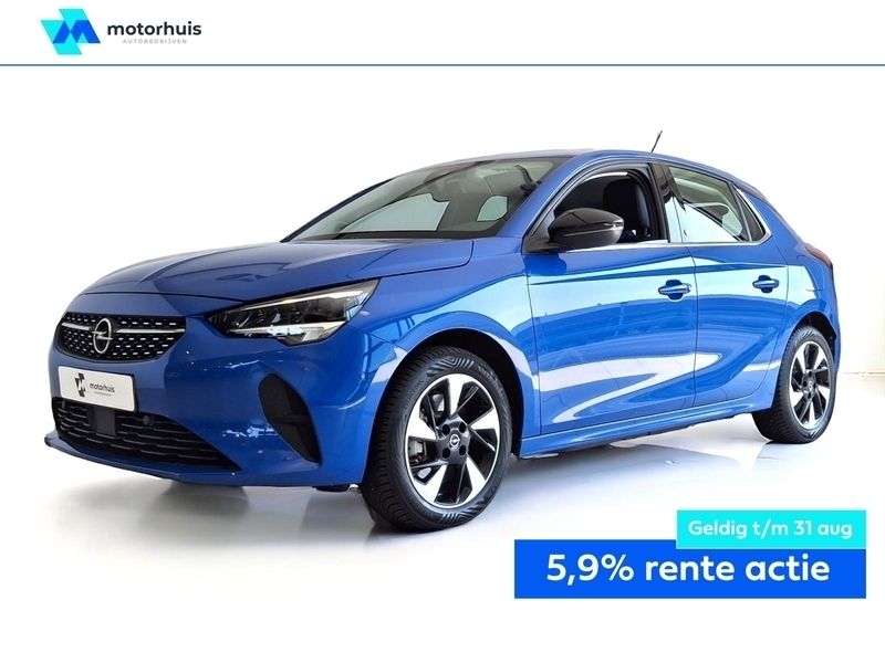 Blauw Gebruikt 2023 Opel Corsa-e Elegance Hatchback | € 20.890 - Afbeelding 1/2