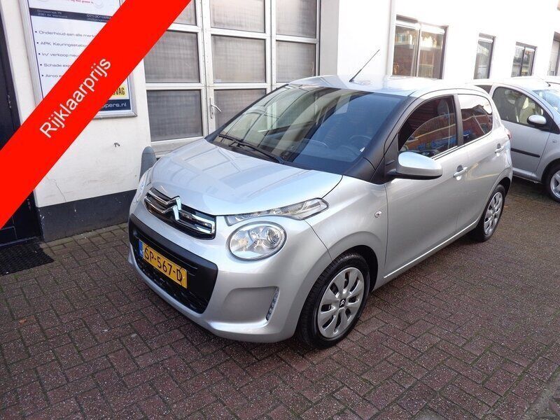 Grijs Gebruikt 2018 Citroën C1 Feel Hatchback | € 8.250 (Eerlijke prijs) - Afbeelding 1/4