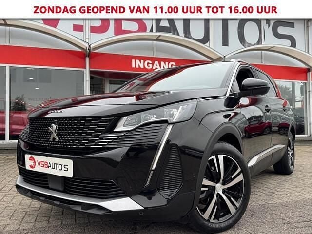 Zwart Gebruikt 2021 Peugeot 5008 GT MPV | € 22.750 (Goede deal) - Afbeelding 1/4
