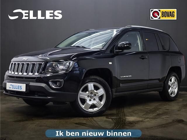 Zwart Gebruikt 2014 Jeep Compass North SUV | € 9.895 (Eerlijke prijs) - Afbeelding 1/4