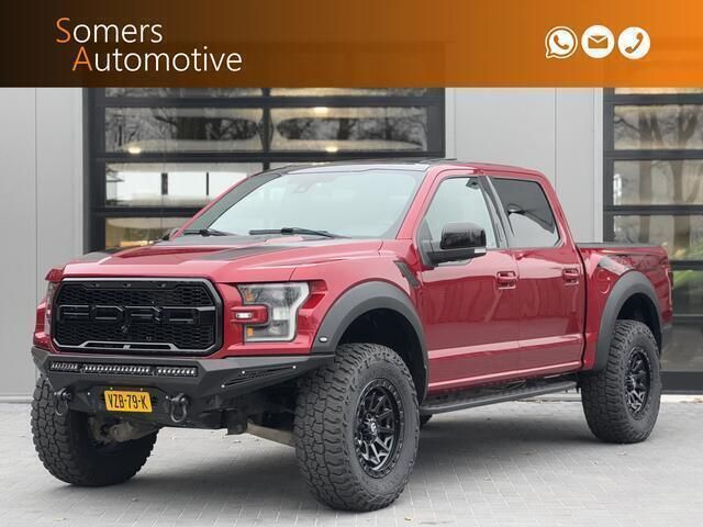 Rood Gebruikt 2017 Ford F-150 Raptor Pickup | € 69.950 - Afbeelding 1/4