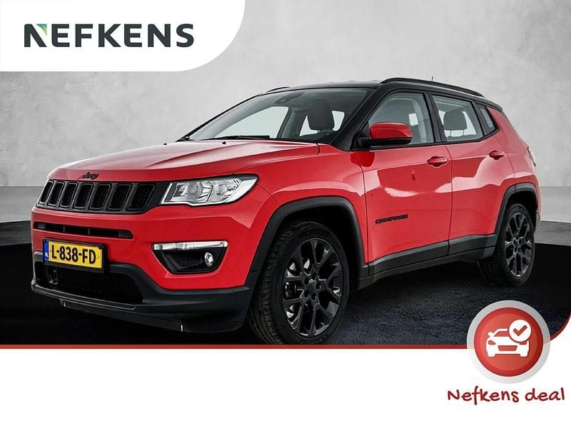 Rood Gebruikt 2021 Jeep Compass Night Eagle SUV | € 22.825 (Eerlijke prijs) - Afbeelding 1/3