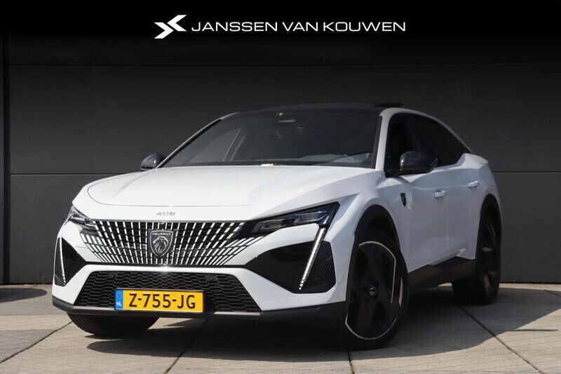 Wit Gebruikt 2024 Peugeot 408 GTi Sedan | € 39.885 (Duur) - Afbeelding 1/4