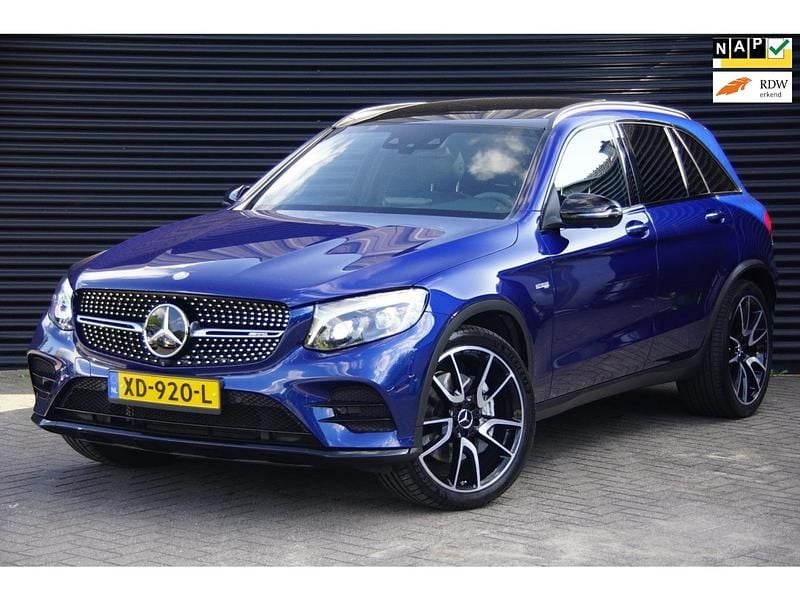 Blauw Gebruikt 2017 Mercedes GLC43 AMG AMG SUV | € 44.900 (Goede deal) - Afbeelding 1/4