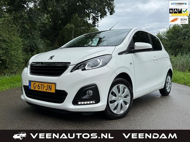 Wit Gebruikt 2019 Peugeot 108 Active Hatchback | € 6.995 (Eerlijke prijs) - Afbeelding 1/4