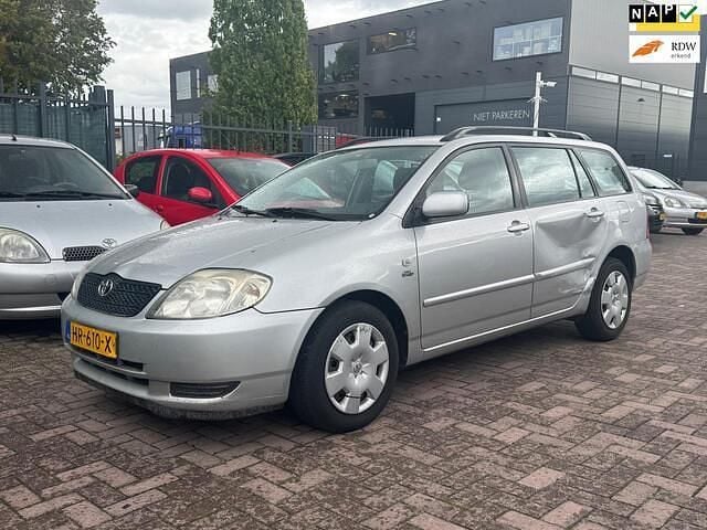 Grijs Gebruikt 2002 Toyota Corolla Sol Stationwagen | € 1.750 - Afbeelding 1/4