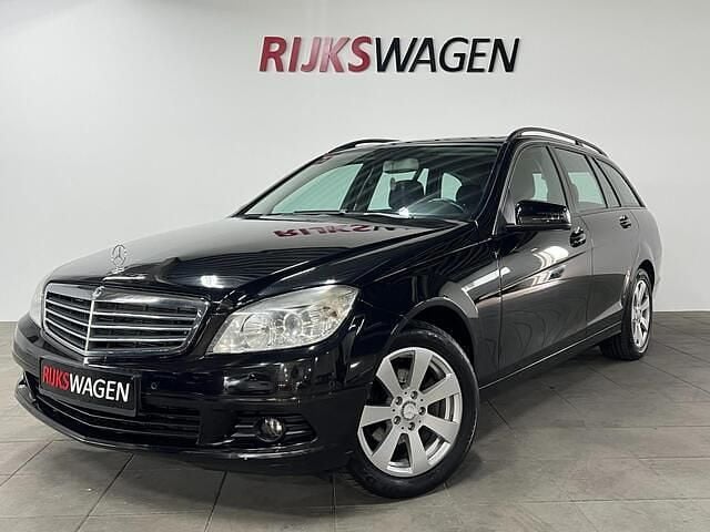Occasion Mercedes C200 Business 136 PK (100 kW) 2010 Zwart Stationwagen
