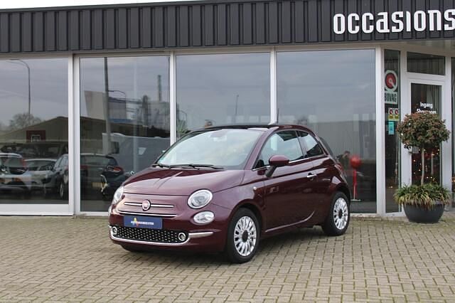 Occasion Fiat 500 Lounge 86 PK (63 kW) 2019 Paars Hatchback