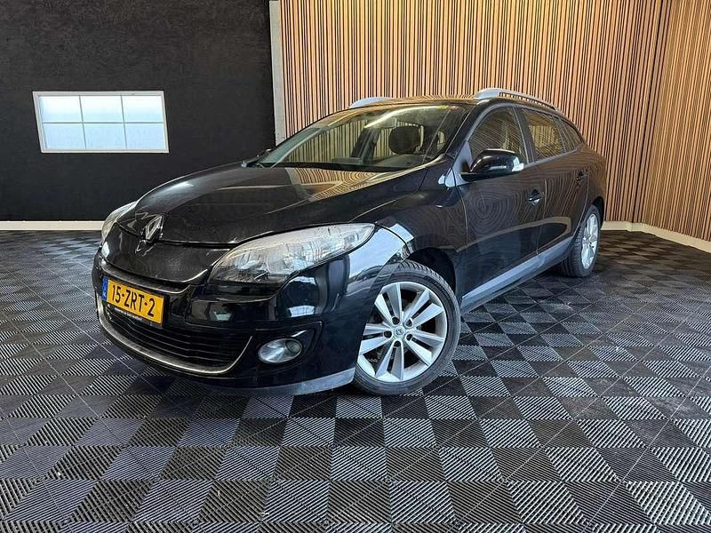Zwart Gebruikt 2012 Renault Mégane GrandTour Expression Stationwagen | € 2.900 (Goede deal) - Afbeelding 1/4