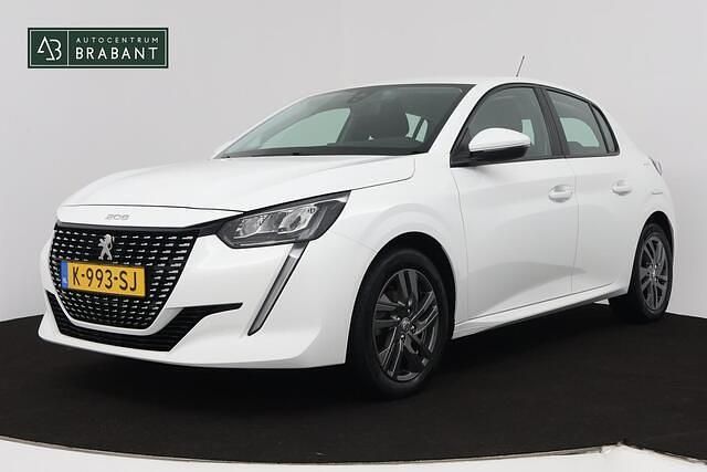 Wit Gebruikt 2021 Peugeot 208 Active Hatchback | € 14.945 (Eerlijke prijs) - Afbeelding 1/4