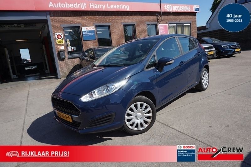 Blauw Gebruikt 2017 Ford Fiesta Style Hatchback | € 8.950 (Super prijs) - Afbeelding 1/4