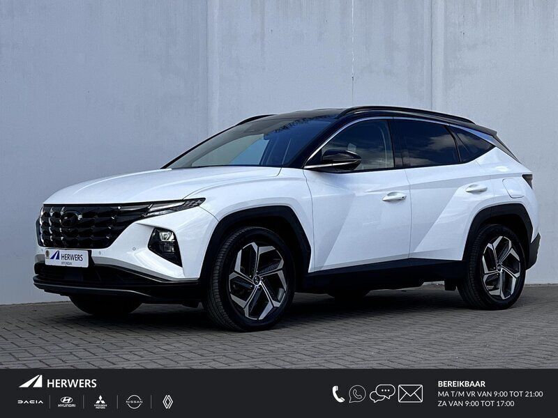 Wit Gebruikt 2021 Hyundai Tucson Premium SUV | € 32.785 (Eerlijke prijs) - Afbeelding 1/4
