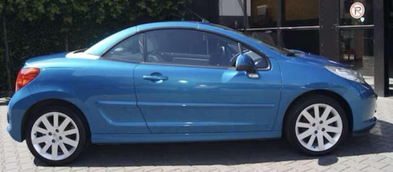Occasion Peugeot 207 Roland Garros 120 PK (88 kW) 2010 Blauw Cabriolet