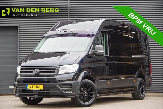 Zwart (metallic) Occasion 2021 VW Crafter Van | € 40.900 - Afbeelding 1/4