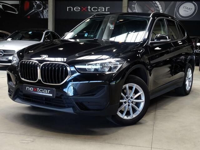 Zwart Gebruikt 2021 BMW X1 Sport Line SUV | € 20.490 (Goede deal) - Afbeelding 1/4