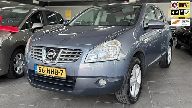 Blauw Gebruikt 2008 Nissan Qashqai Tekna SUV | € 3.950 (Goede deal) - Afbeelding 1/4