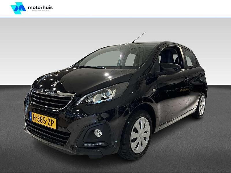 Zwart Occasion 2020 Peugeot 108 Active Hatchback | € 8.230 (Eerlijke prijs) - Afbeelding 1/4