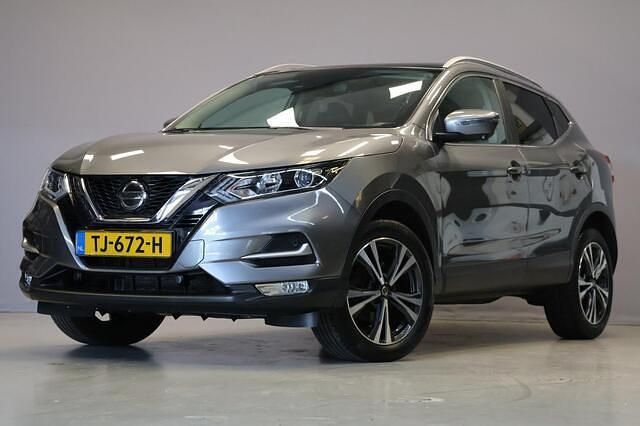 Grijs Gebruikt 2018 Nissan Qashqai N-Connecta SUV | € 15.995 (Eerlijke prijs) - Afbeelding 1/4