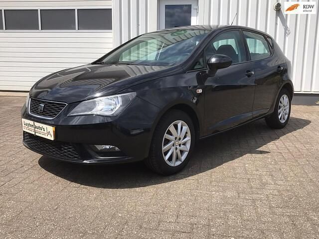Zwart Gebruikt 2013 Seat Ibiza Style Hatchback | € 7.250 (Eerlijke prijs) - Afbeelding 1/4