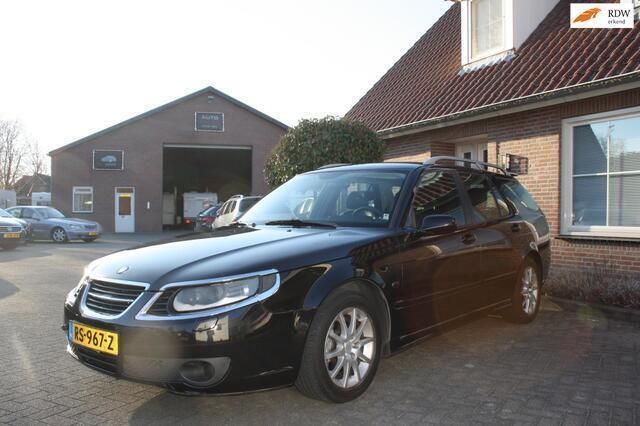 Zwart Gebruikt 2007 Saab 9-5 Stationwagen | € 5.475 (Eerlijke prijs) - Afbeelding 1/4