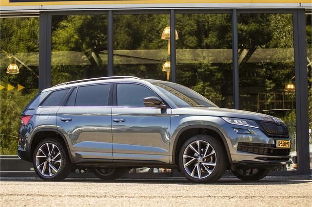 Grijs Gebruikt 2021 Skoda Kodiaq Business Line SUV | € 31.950 (Duur) - Afbeelding 1/4