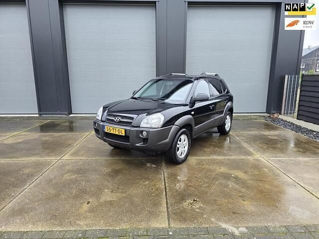 Zwart Occasion 2007 Hyundai Tucson Active SUV | € 3.150 (Eerlijke prijs) - Afbeelding 1/4